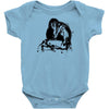 deep depression sad girl Baby Onesie