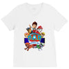 paw patrol birthday boy dad V-Neck Tee