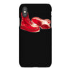 red skinhead bovver boots ideal birthday gift or present iPhoneX Case
