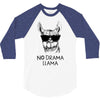no drama llama 3/4 Sleeve Shirt