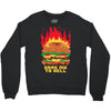 burger fever Crewneck Sweatshirt
