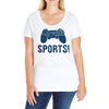 sports Ladies Curvy T-Shirt