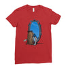 the looking glass Ladies Fitted T-Shirt
