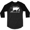 vegetarier mein essen schei&szlig;t 3/4 Sleeve Shirt