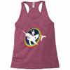 narwhal rainbow stormtrooper Racerback Tank