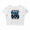 i may not be be perfect but my dog loves me Crop Top