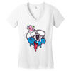 krim lim Women's V-Neck T-Shirt