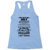 I Am A July Women Racerback Tank