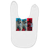 rock, paper, dragon Baby Bibs
