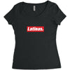 Latinas Hypebeast Women's Triblend Scoop T-shirt