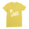 dance Ladies Fitted T-Shirt