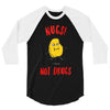 nugs not drugs 3/4 Sleeve Shirt