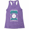 I Love Someone With Liver Cancer To The Moon And Back Racerback Tank