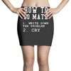math Mini Skirts