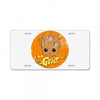 I am Groot License Plate