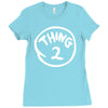 thing 2 Ladies Fitted T-Shirt