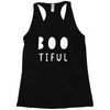 boo tiful halloween Racerback Tank
