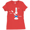 Earth Fire Air Water, 4 Elements Ladies Fitted T-Shirt