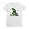 don't tread on memes Ladies Fitted T-Shirt