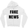 fake news Zipper Hoodie
