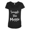 Snuggle this Muggle Maternity Scoop Neck T-shirt