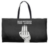 read between the lines Weekender Totes