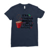 it's a christmas movies and hot chocolate kind of day Ladies Fitted T-Shirt