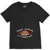 January Peeking Out Baby Boy V-Neck Tee