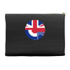 mod union jack, ideal gift, birthday present Accessory Pouches