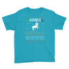 aries  christmas ugly sweater Youth Tee
