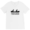 funny t shirt cool t shirt funny shirt geeky tshirt canoe nerd t shirt V-Neck Tee