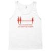for a moment there you bored me to death Tank Top