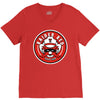 raider red V-Neck Tee