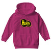 huh bang pow boom splat carto Youth Hoodie