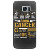 Born Cancer Multitasking Problem Solving Tees Samsung Galaxy S7 Edge