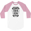 Super Cool Mimi Of A Freaking Awesome Son 3/4 Sleeve Shirt