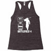 eat sleep battlefield 4, funny Racerback Tank