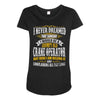 grumpy old crane operator Maternity Scoop Neck T-shirt