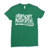 stranger by nature Ladies Fitted T-Shirt
