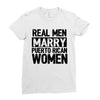marry puerto rican woman Ladies Fitted T-Shirt