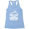 Camper Couple Man White Racerback Tank