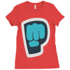 pewdiepie brofist Ladies Fitted T-Shirt