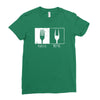 metal fork Ladies Fitted T-Shirt