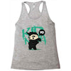 mo hawk ninja Racerback Tank