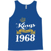 kings are born in 1968 Tank Top