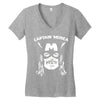 captain 'merica Women's V-Neck T-Shirt