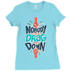 nobody can drag me down Ladies Fitted T-Shirt
