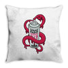spray paint Throw Pillow