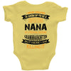 Super Cool Nana Of A Freaking Awesome Granddaughter Baby Onesie