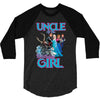 uncle of the birthday girl 3/4 Sleeve Shirt